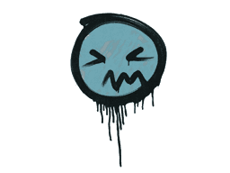 Sealed Graffiti | Grimace (Wire Blue)