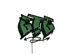 Sealed Graffiti | GTG (Jungle Green)