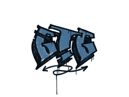 Sealed Graffiti | GTG (Monarch Blue)