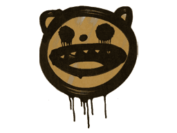Sealed Graffiti | Happy Cat (Desert Amber)