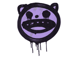 Sealed Graffiti | Happy Cat (Violent Violet)