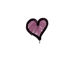 Sealed Graffiti | Heart (Princess Pink)