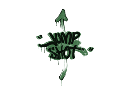Sealed Graffiti | Jump Shot (Jungle Green)