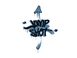 Sealed Graffiti | Jump Shot (Monarch Blue)
