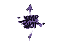 Sealed Graffiti | Jump Shot (Monster Purple)