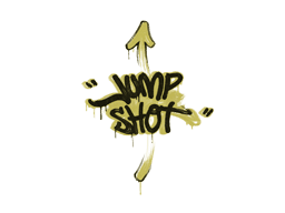 Sealed Graffiti | Jump Shot (Tracer Yellow)