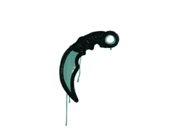 Sealed Graffiti | Karambit (Frog Green)