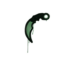 Sealed Graffiti | Karambit (Jungle Green)