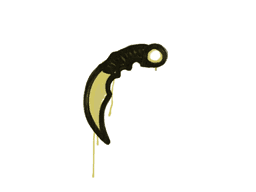 Sealed Graffiti | Karambit (Tracer Yellow)