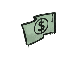 Sealed Graffiti | Keep the Change (Cash Green)