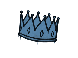 Sealed Graffiti | King Me (Monarch Blue)