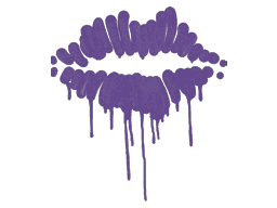 Sealed Graffiti | Kiss (Monster Purple)
