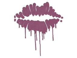 Sealed Graffiti | Kiss (Princess Pink)