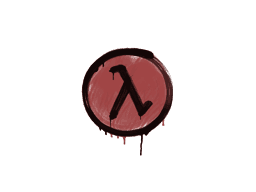 Sealed Graffiti | Lambda (Blood Red)