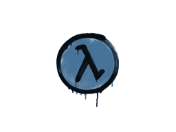 Sealed Graffiti | Lambda (Monarch Blue)