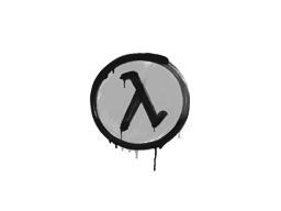 Sealed Graffiti | Lambda (Shark White)