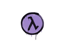 Sealed Graffiti | Lambda (Violent Violet)