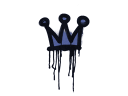 Sealed Graffiti | Little Crown (SWAT Blue)