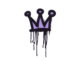 Sealed Graffiti | Little Crown (Violent Violet)