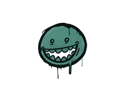 Sealed Graffiti | Mr. Teeth (Frog Green)