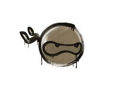 Sealed Graffiti | Ninja (Dust Brown)