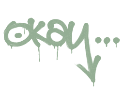 Sealed Graffiti | Okay (Cash Green)