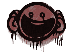 Sealed Graffiti | OMG (Brick Red)