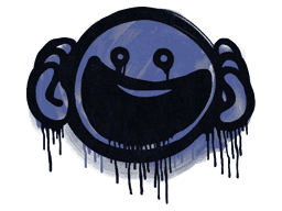 Sealed Graffiti | OMG (SWAT Blue)