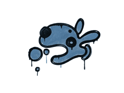 Sealed Graffiti | Popdog (Monarch Blue)