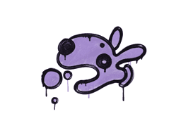 Sealed Graffiti | Popdog (Violent Violet)