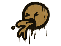 Sealed Graffiti | Puke (Desert Amber)