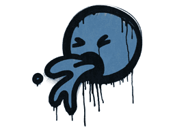 Sealed Graffiti | Puke (Monarch Blue)