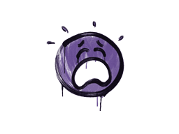 Sealed Graffiti | QQ (Monster Purple)