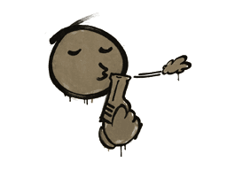 Sealed Graffiti | Quickdraw (Dust Brown)