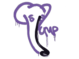 Sealed Graffiti | Recoil UMP-45 (Monster Purple)
