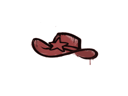 Sealed Graffiti | Sheriff (Blood Red)
