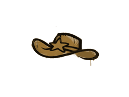 Sealed Graffiti | Sheriff (Desert Amber)