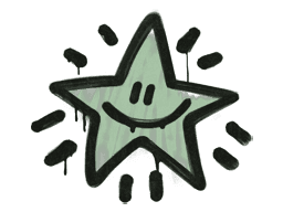 Sealed Graffiti | Shining Star (Cash Green)