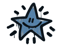 Sealed Graffiti | Shining Star (Monarch Blue)