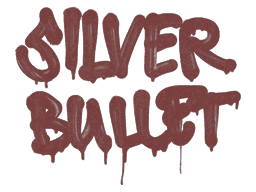 Sealed Graffiti | Silver Bullet (Brick Red)