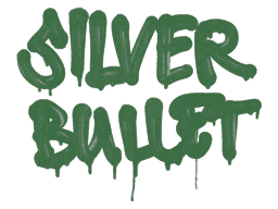 Sealed Graffiti | Silver Bullet (Jungle Green)