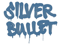 Sealed Graffiti | Silver Bullet (Monarch Blue)
