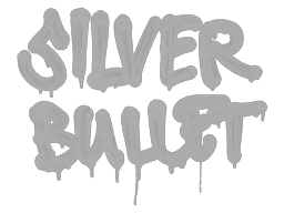 Sealed Graffiti | Silver Bullet (Shark White)
