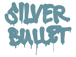 Sealed Graffiti | Silver Bullet (Wire Blue)