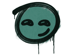 Sealed Graffiti | Smirk (Frog Green)