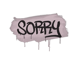 Sealed Graffiti | Sorry (War Pig Pink)