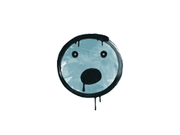 Sealed Graffiti | Speechless (Wire Blue)