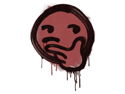 Sealed Graffiti | Thoughtfull (Blood Red)