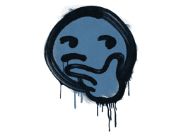 Sealed Graffiti | Thoughtfull (Monarch Blue)