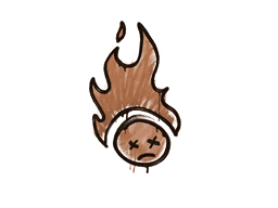 Sealed Graffiti | Toasted (Tiger Orange)